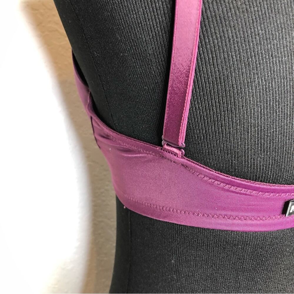 PINK Victoria's Secret purple wear everywhere T-shirt padded underwire bra 34D - Picture 13 of 14